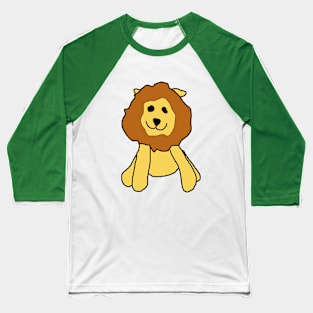 Friendly Lion Baseball T-Shirt